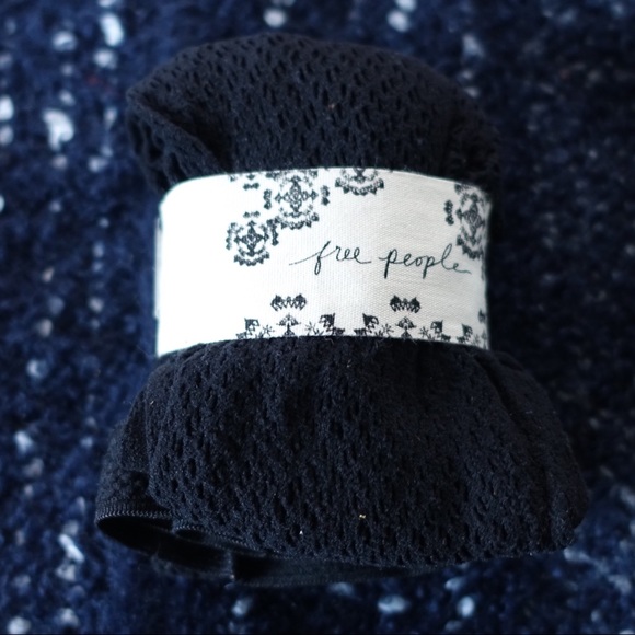 Free People Back At It Tights Net/Lace Pattern - Picture 3 of 3