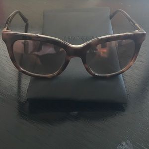Never worn Vera Wang sunglasses. Tortoise shell