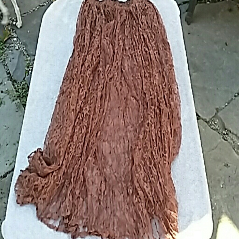 Lacey maxi skirt
