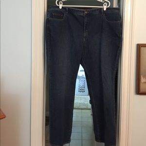 Darker wash jeans