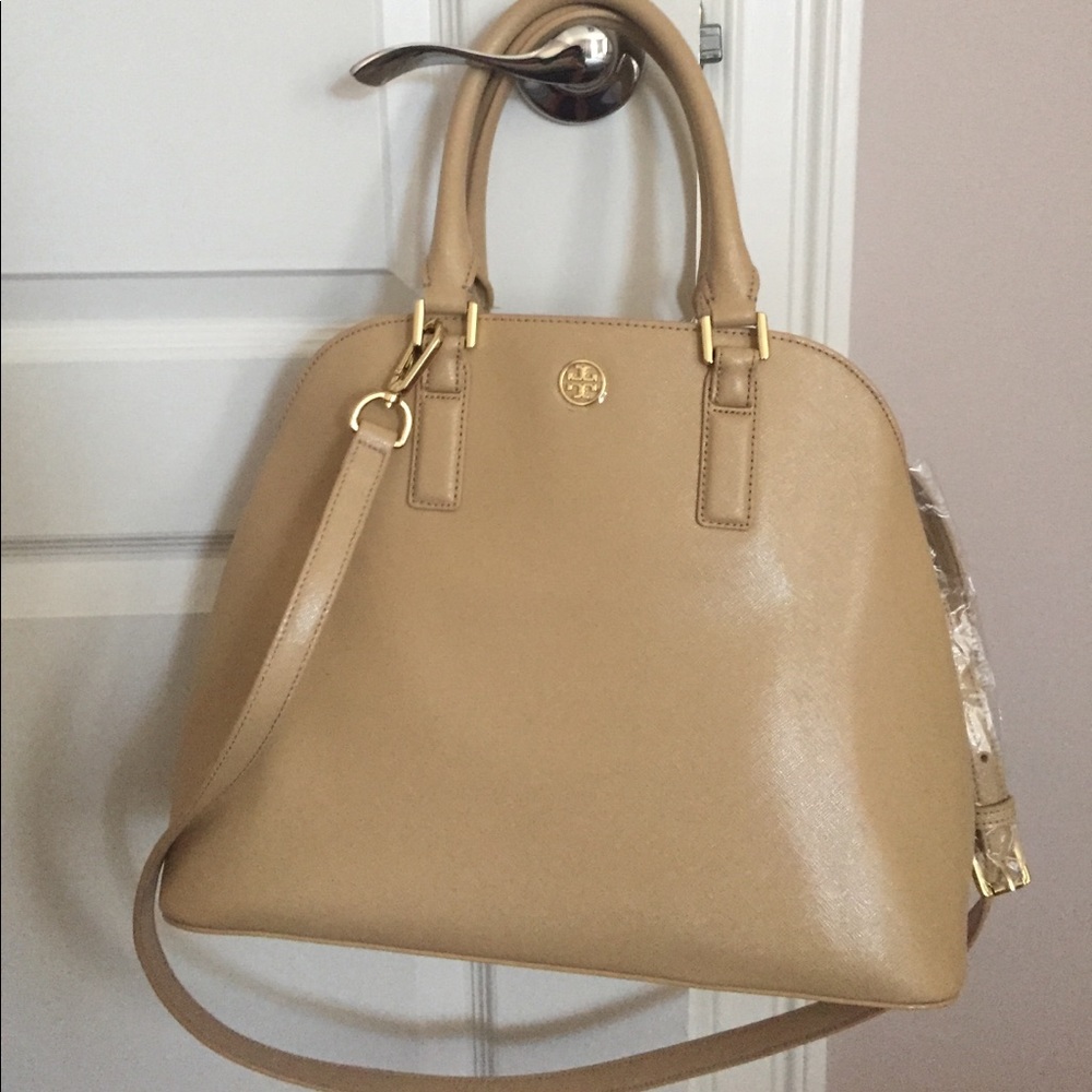 Tory Burch Open Dome Robinson Satchel