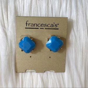Francesca’s Blue Stud Earrings