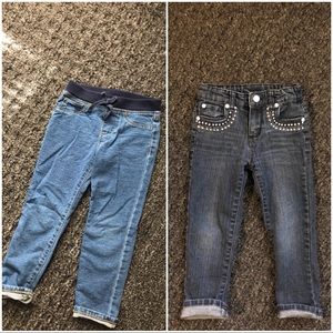Bundle of girls jeans
