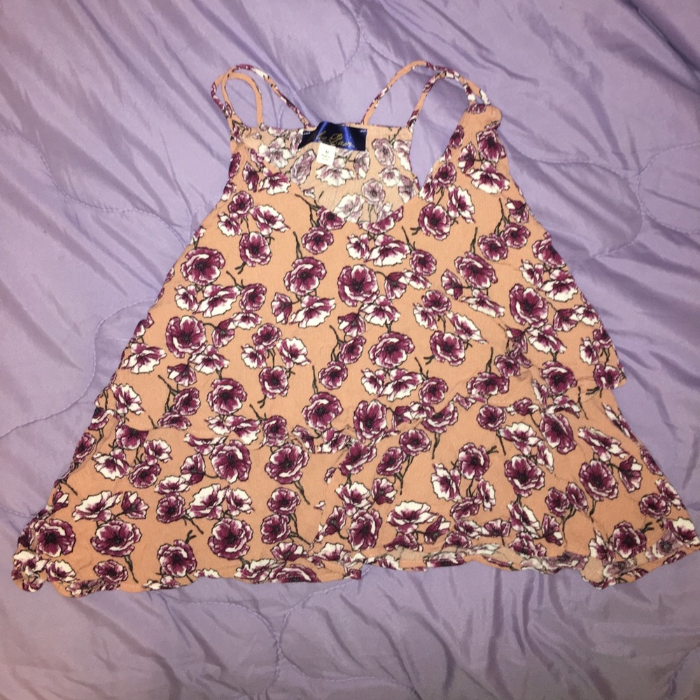 Francesca's Closet Floral Tanktop.