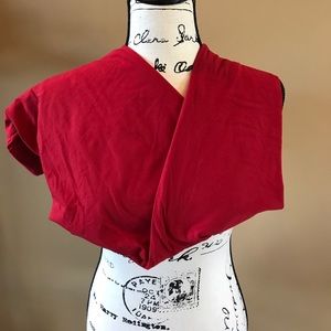 True red TC LuLaRoe leggings