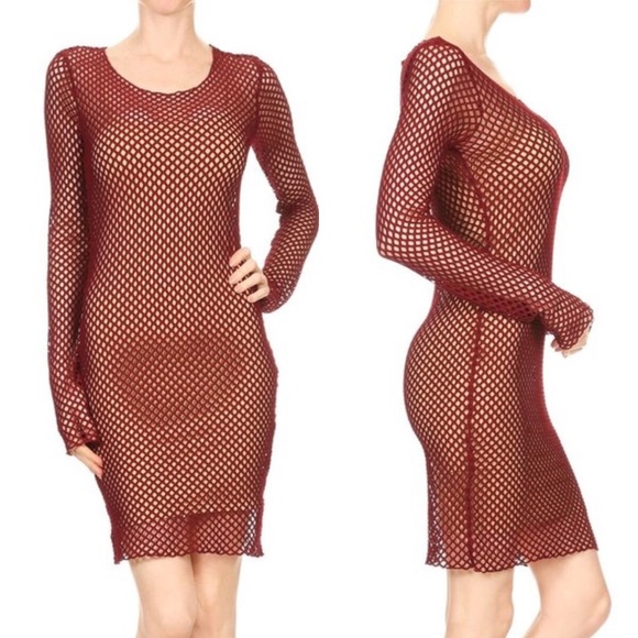 ‼️LAST ONE‼️Fishnet Sexy Dress - Black - Picture 2 of 8