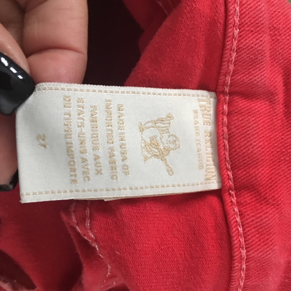‼️Original True Religion Red Shorts‼️