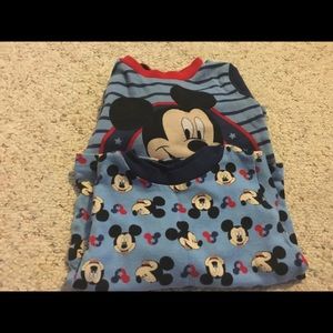 2 soft 2T Mickey Mouse shirts