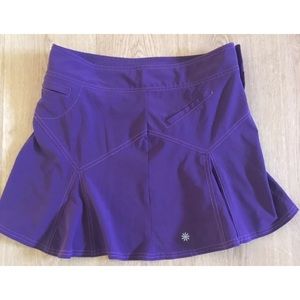 🎄Athleta All Terrain Athletic Purple Skirt Sz 4