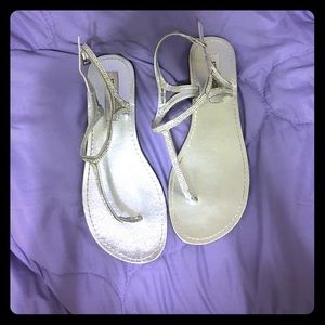 Steve Madden Rhinestone Sandals.