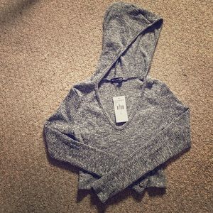 Fashion Nova crop top hoodie