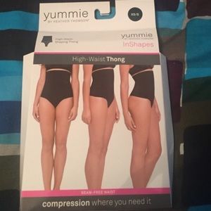 High waist shaping thong