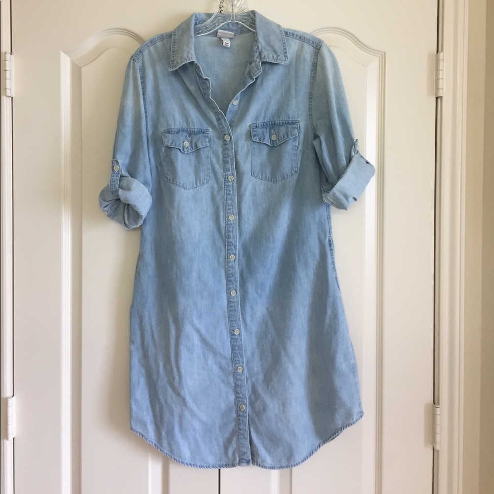 Chambray merona shirt dress