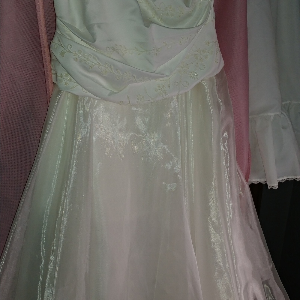 Beautiful wedding Dress and Slip