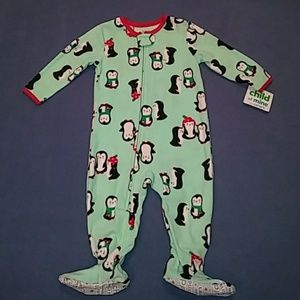 NWT Carter's fleece footie sleeper pjs
