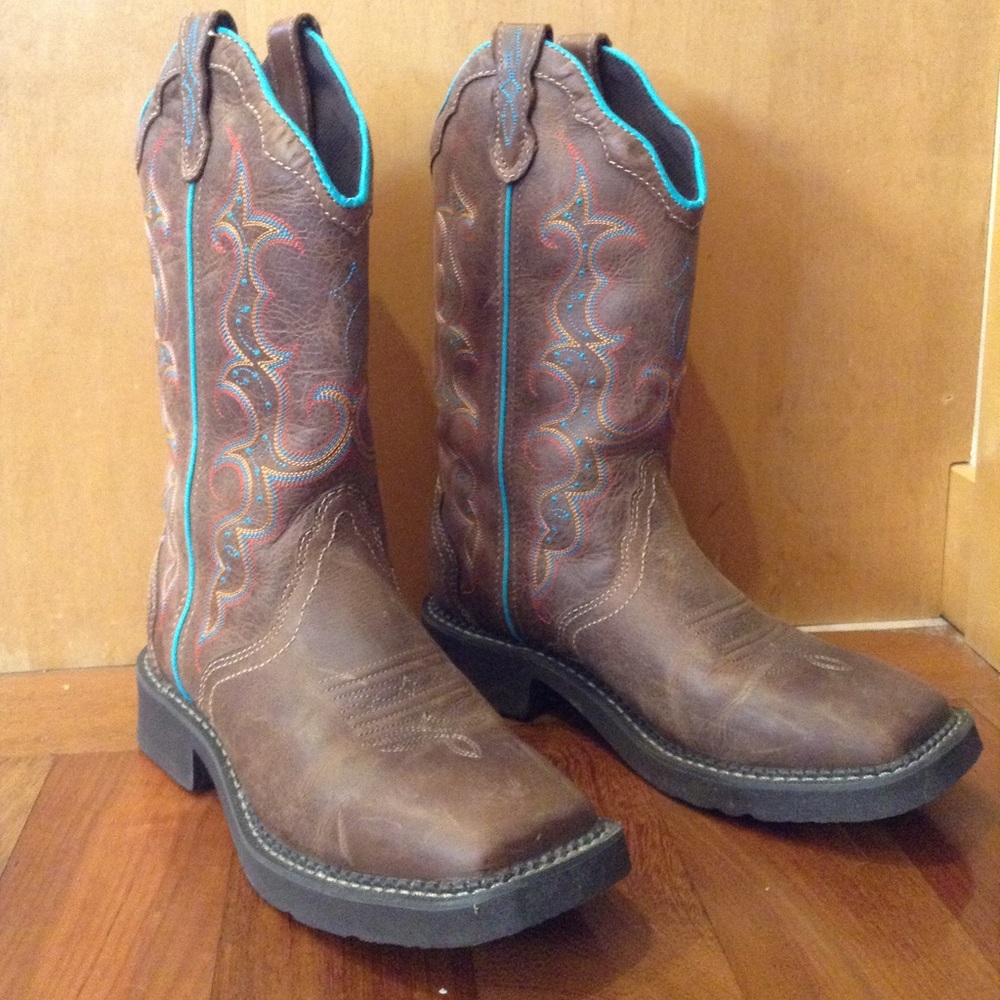 Justin Gypsy Leather cowboy boots