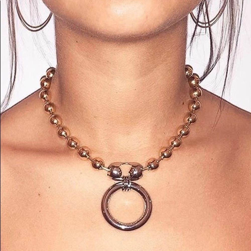 FINAL🎉WE WHO PREY Meridian Choker Silver Medium