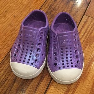 Purple Toddler Native Shoes