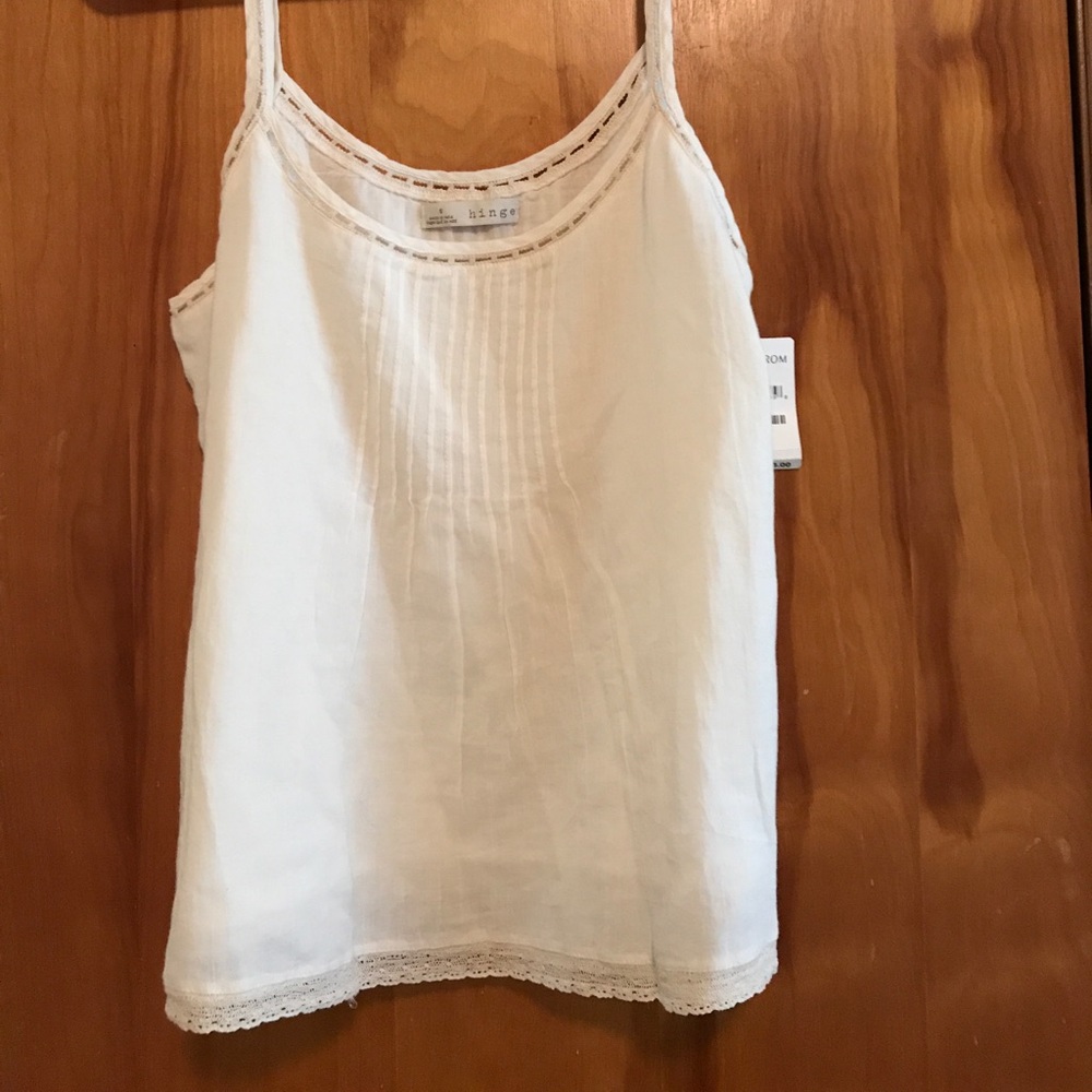 Off white tank