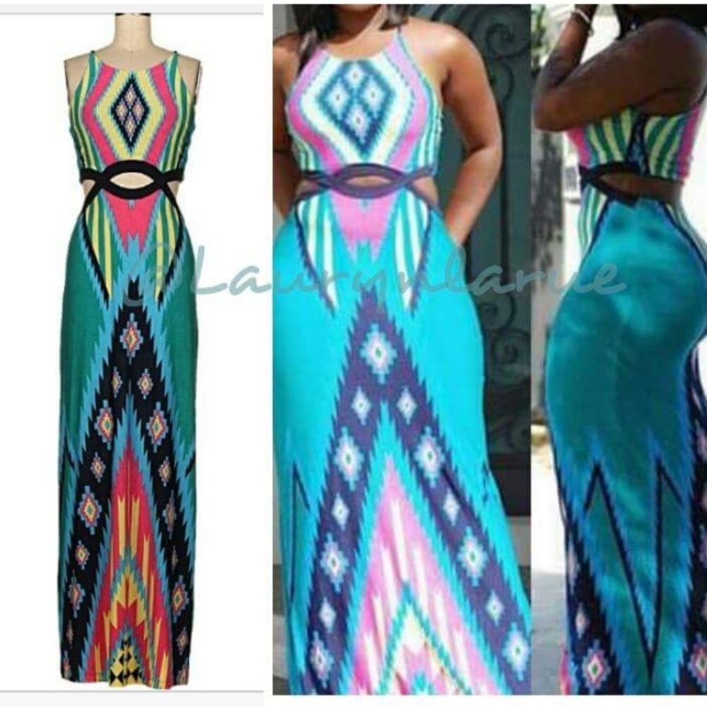 Tribal Maxi Dress