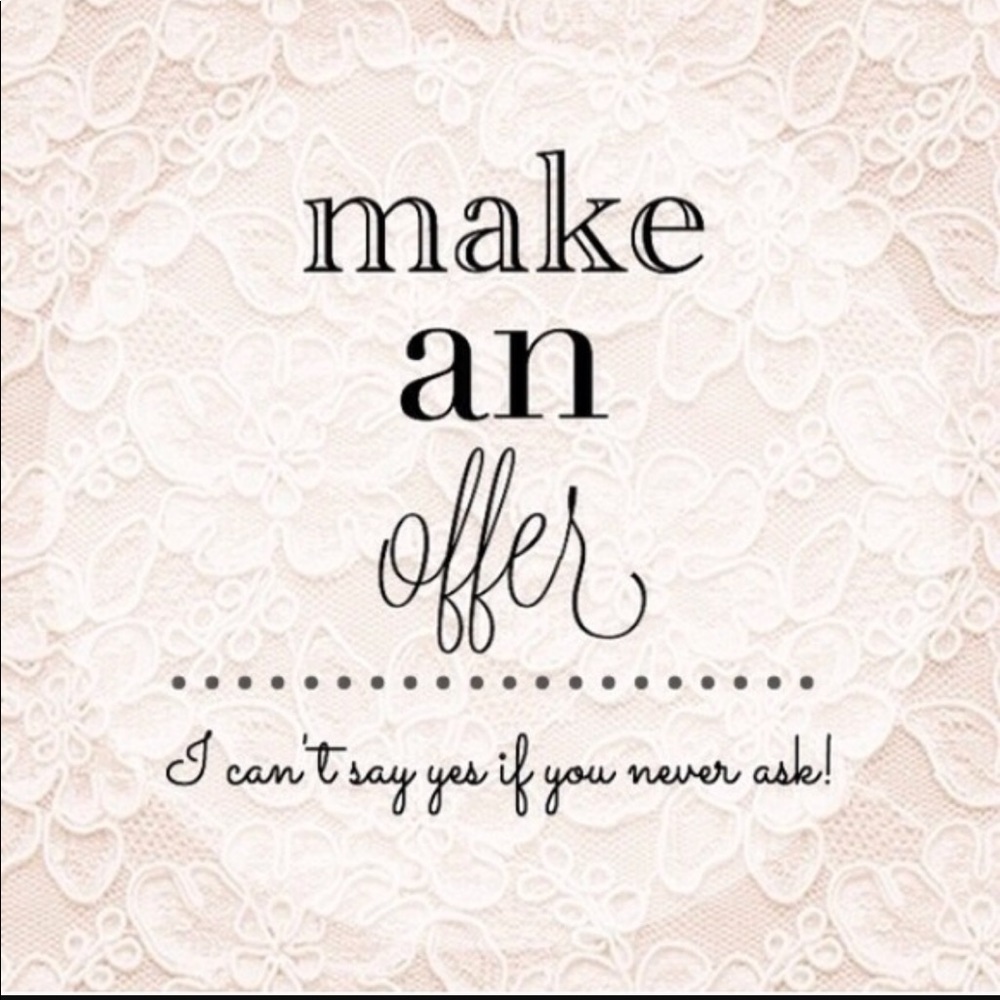 I love offers❤️❤️!!