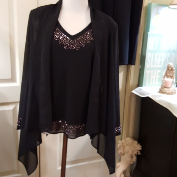 NWT. Coldwater Creek Gorgeous 3 Pc. Suit. Sz 8. - Picture 2 of 8