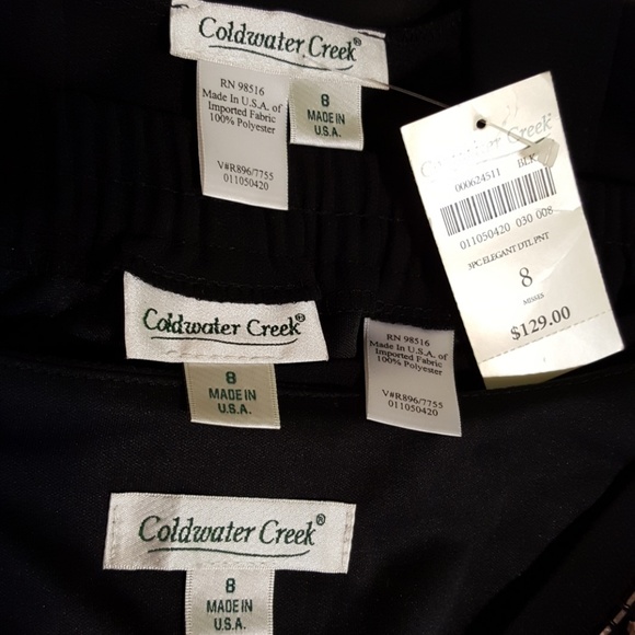NWT. Coldwater Creek Gorgeous 3 Pc. Suit. Sz 8. - Picture 8 of 8