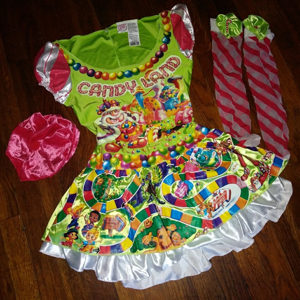 Adult size small Candy Land Costume HALLOWEEN