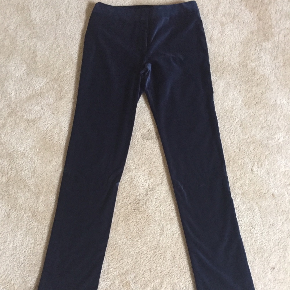 NWT Billy Reid deep blue velvet pants