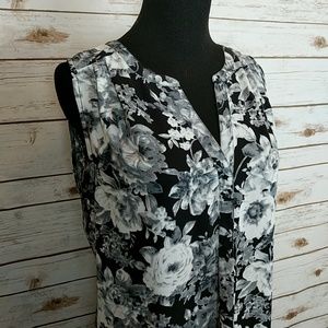 Daniel Rainn Tops - Daniel Rainn Floral Long Tunic Blouse Daniel Rainn Tops - Daniel Rainn Floral Long Tunic Blouse