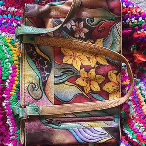 Anuschka Hand Painted Purse
