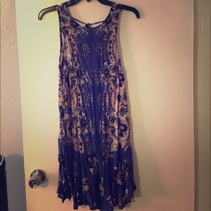 Free People floral and paisley printed dress