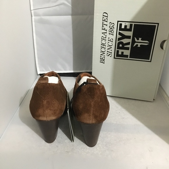 FRYE ILANA Suede Western Slip On Bootie 8 9.5 $278 - Picture 3 of 8