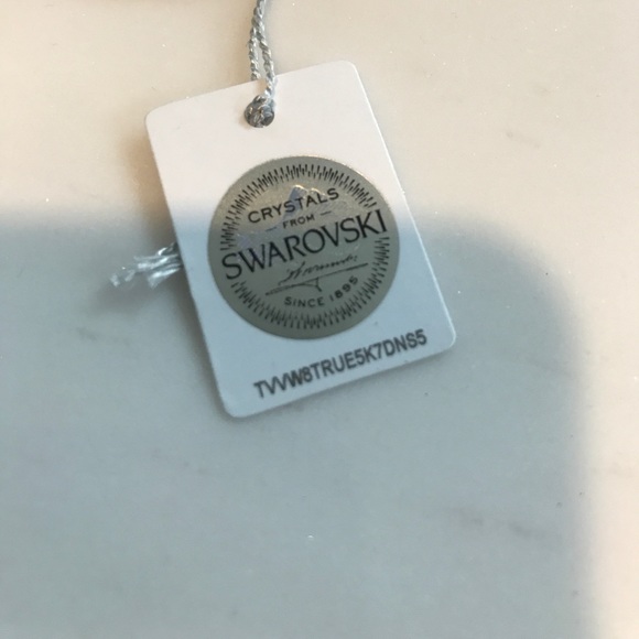 Swarovski Double Wrap Bracelet - Blue and White - Picture 5 of 5