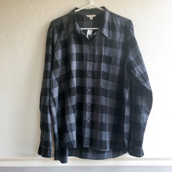 SALE! GAP Buffalo Check Button Down, XL - Picture 1 of 7