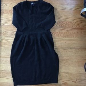 Black sweater dress!