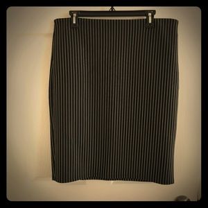 Pinstriped pencil skirt plus size Pinstriped pencil skirt plus size
