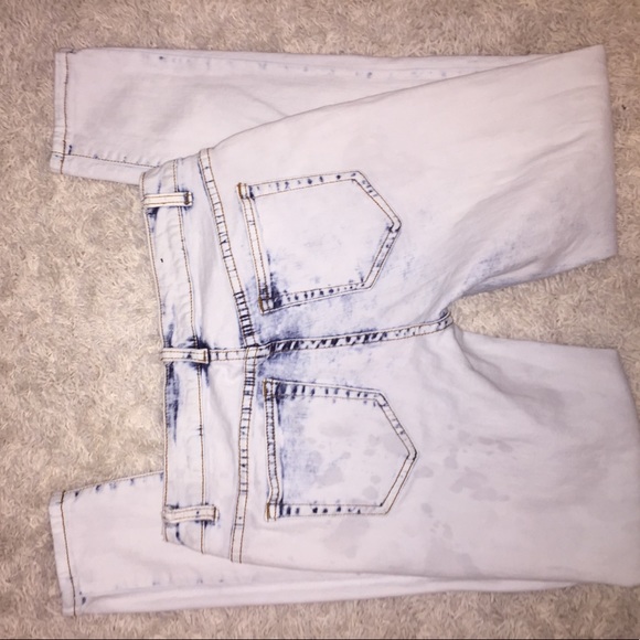 Acid wash encore distressed jeans - Picture 4 of 4