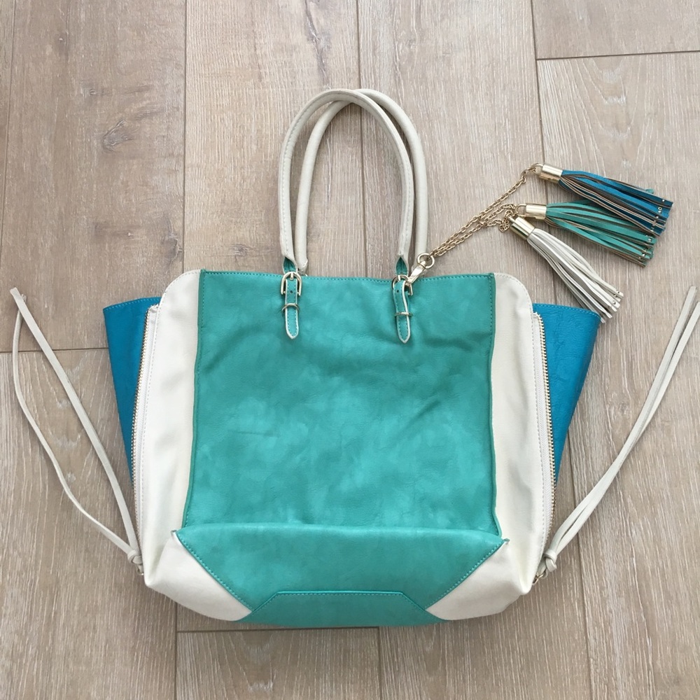 Big Buddha vegan leather bag
