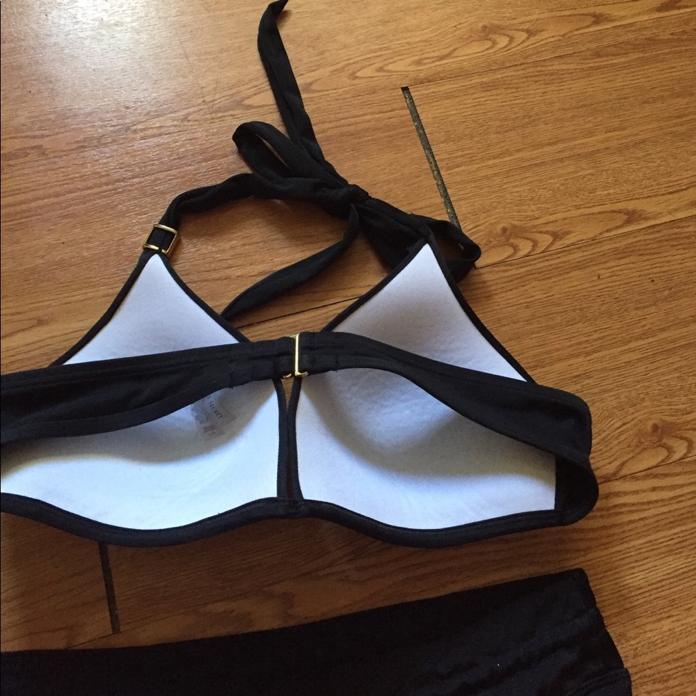 SOLD ..TWO PIECE SEPARATES BIKINI TOPSWIM SHORTS - Picture 3 of 5