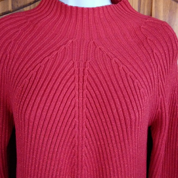 HP💎St John's Bay Red Sweater💞 - Picture 2 of 5