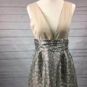 👻 Akira Chicago Black empire waist party dress