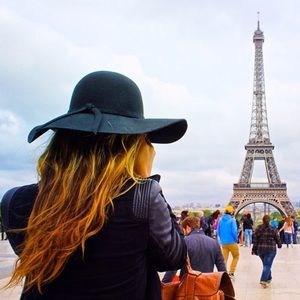 Brandy Melville Black Floppy Hat Brandy Melville Black Floppy Hat
