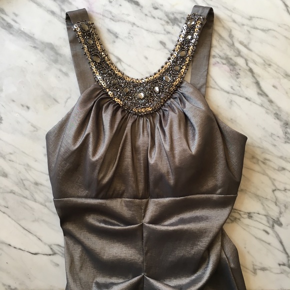 Beautiful Caché Beaded Mermaid Gown - Picture 1 of 5