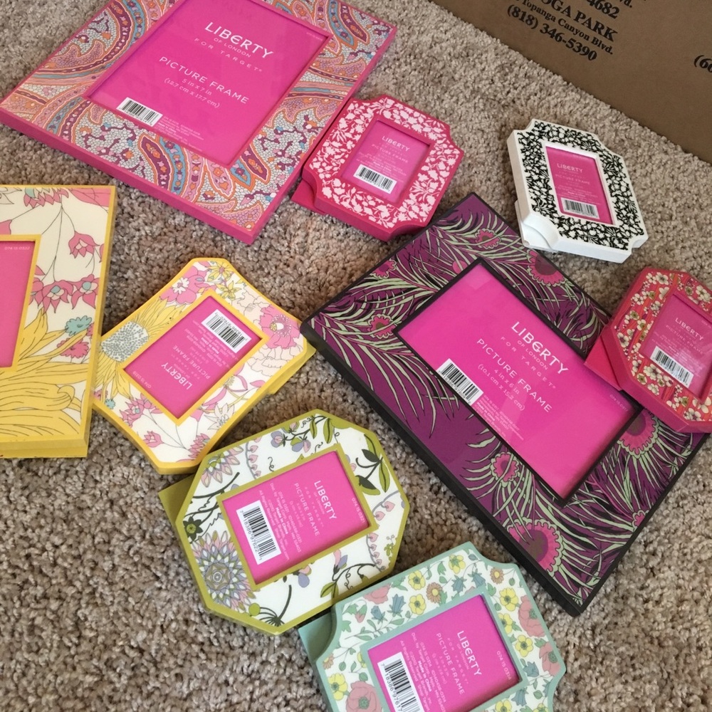9 Liberty of London for Target picture frames