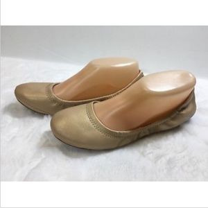 Lucky Brand Size 8.5 B Rose Gold Erin Ballet Flats