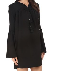 Rachel Zoe Helen Bell Sleeve Dress with Tassels