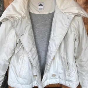 Lacoste light weight puff coat