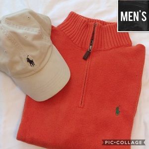 ⭐️MOVING SALE⭐️ Ralph Lauren 1/4 zip sweater M