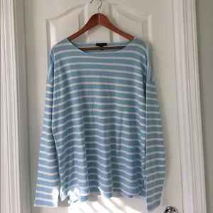 J Crew boat neck top